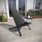 Flash Furniture Delia Indoor/Outdoor Folding Acacia Wood Chair, Low Profile Lounge for Patio, Porch, Garden, Black LTS-0441-BK-GG - alternate 7
